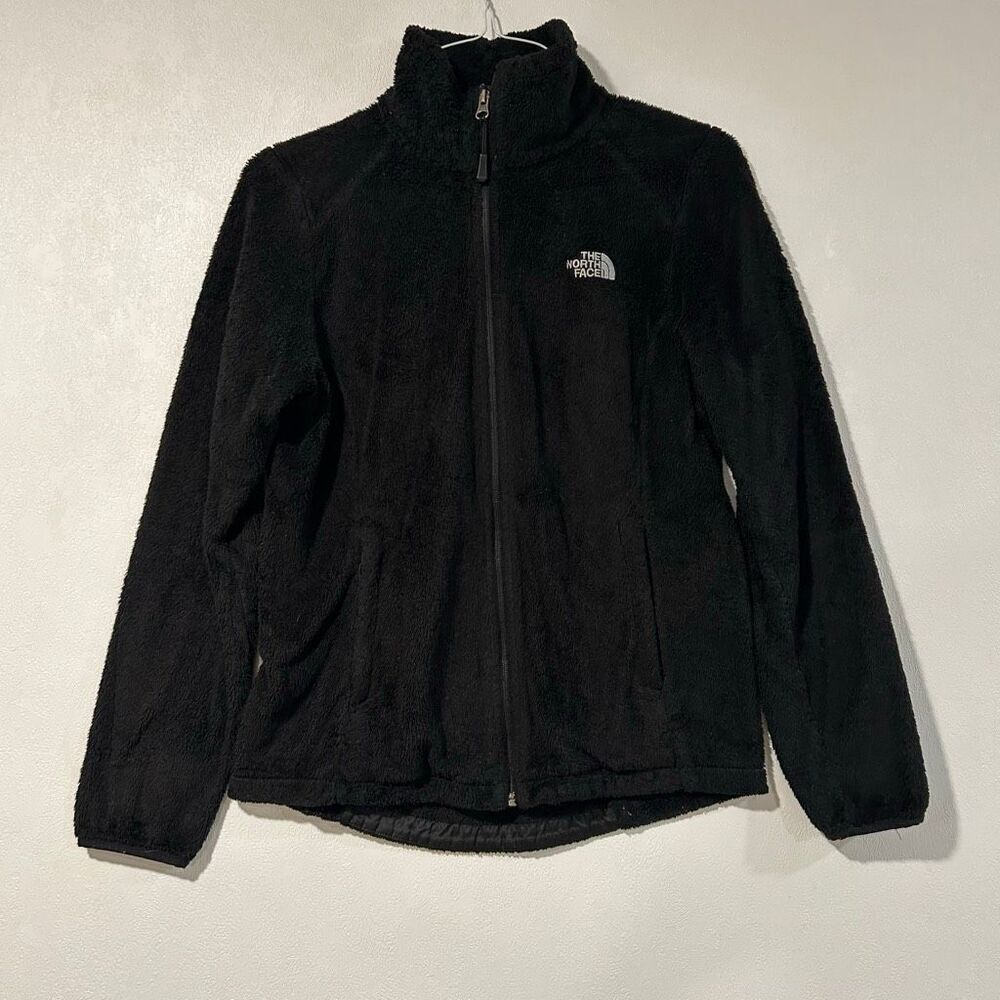The North Face Women’s Small Black Full Zip Fleece Jacket Soft Cozy Outdoor